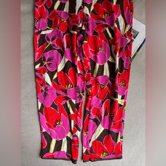 Kate Spade New York Tropical Hutton Lounge Pull On Pant Size 8 - Picture 10 of 13